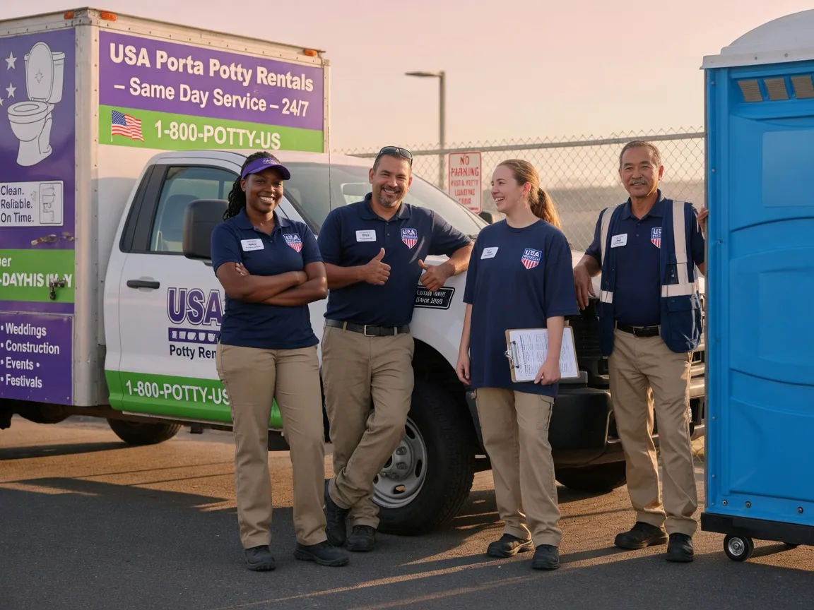 Porta Potty Rental company in Dunnsville, VA